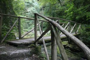 little bridge of the Orfento Valley